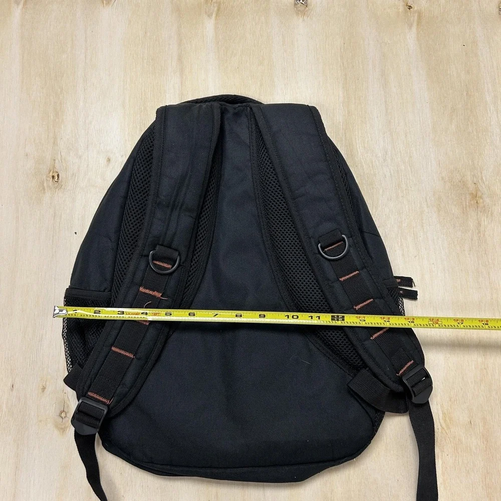 Harley-Davidson Black Gray 18in Backpack Soft Case Men Water Bottle Pockets